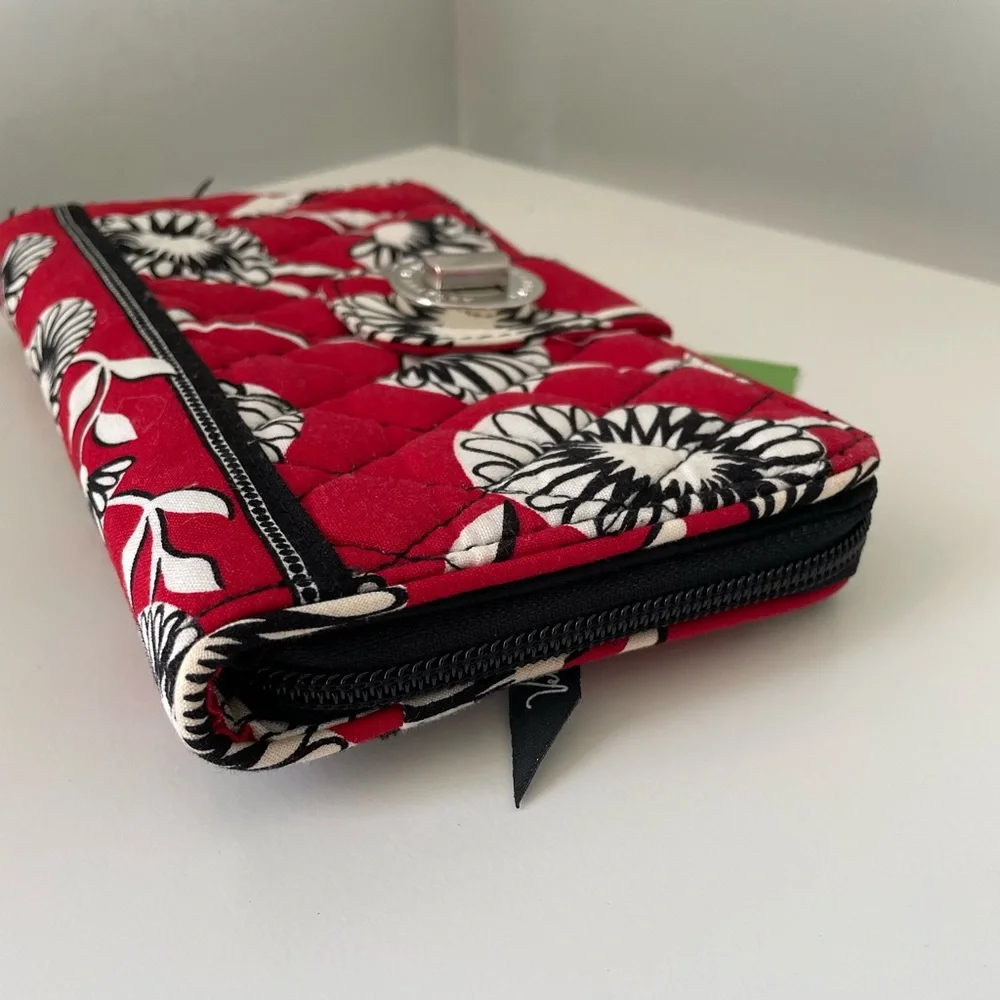 Vera Bradley Deco Daisy Wallet | Nwt - Picture 5 of 7